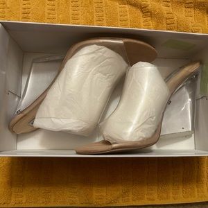 Steve Madden Evolve Clear Wedges